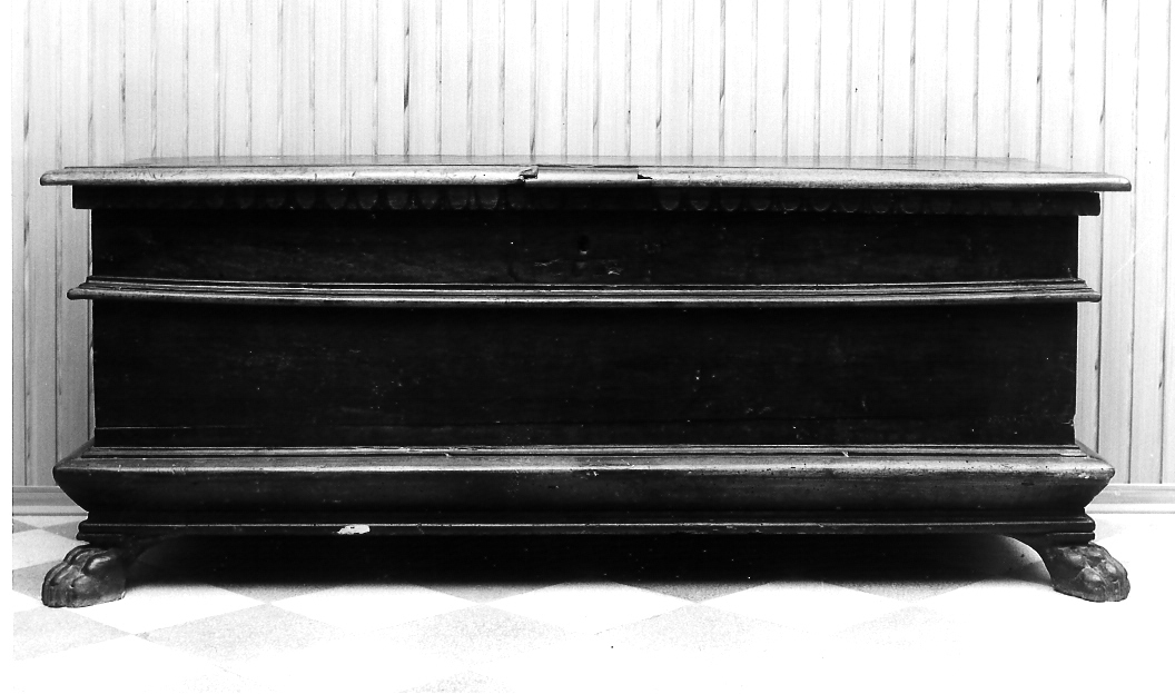 cassapanca - bottega marchigiana (sec. XIX)