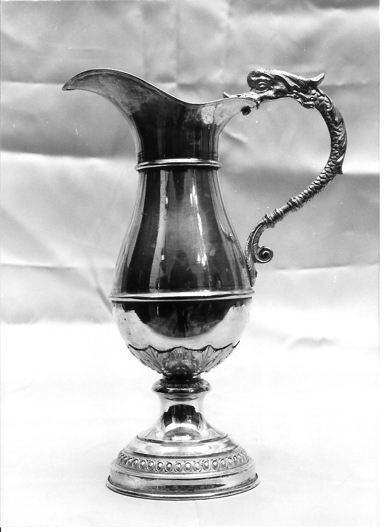 acquamanile - bottega Italia centrale (prima metà sec. XX)