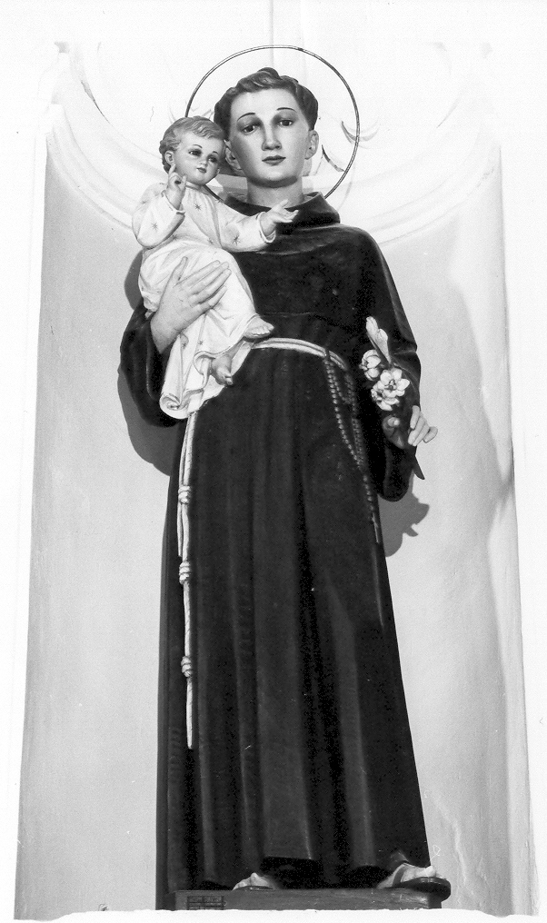 Sant'Antonio da Padova (statua) di Stuflesser Giuseppe (sec. XX)