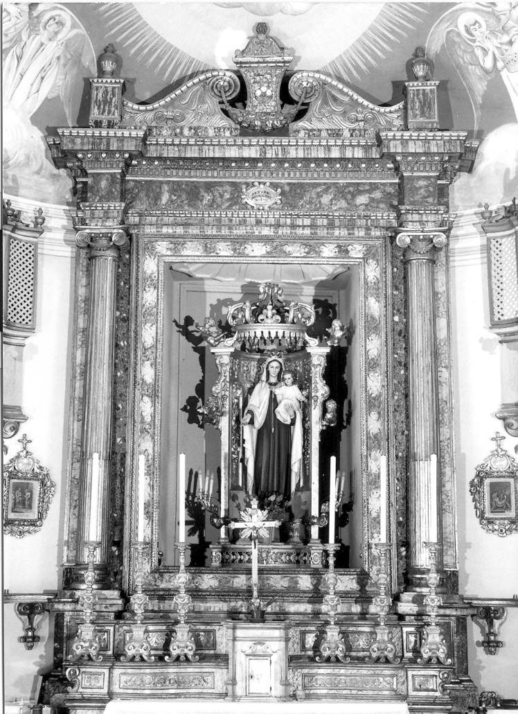 ancona, elemento d'insieme - bottega marchigiana (seconda metà sec. XVIII)