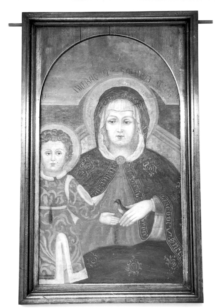 Santa Maria delle Grazie (dipinto) - ambito marchigiano-romagnolo (metà sec. XX)