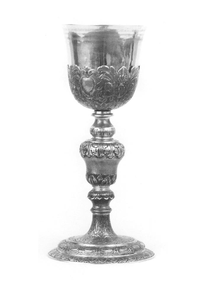 calice - bottega italiana (fine/inizio secc. XIX/ XX)