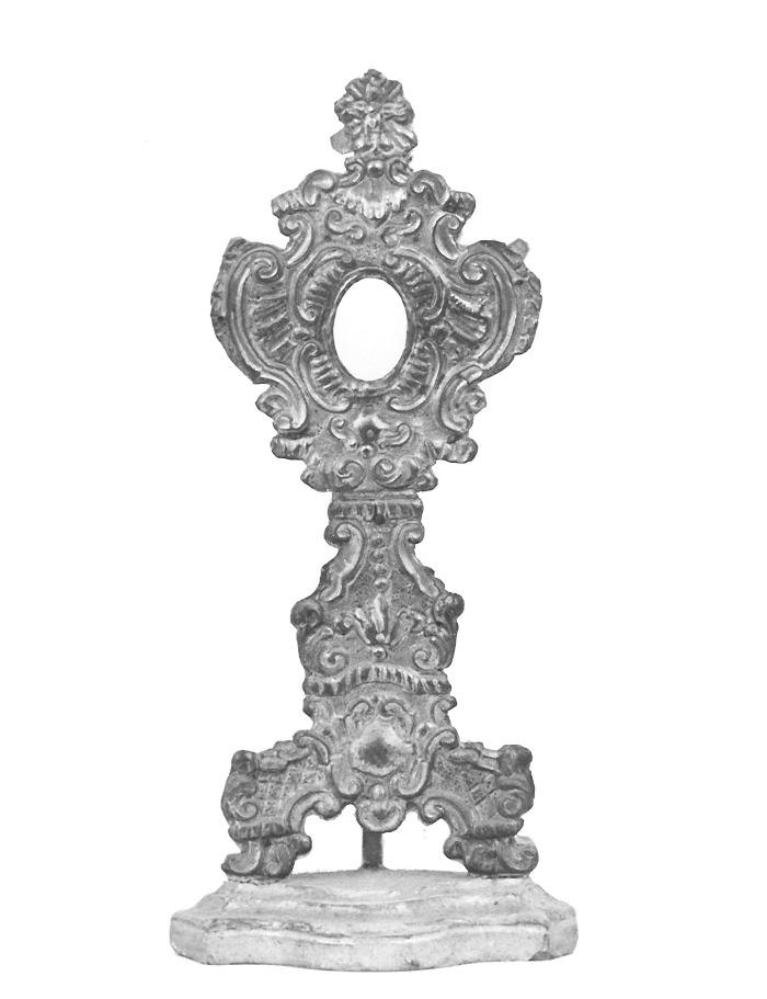 reliquiario - a ostensorio - bottega marchigiana (sec. XVIII)