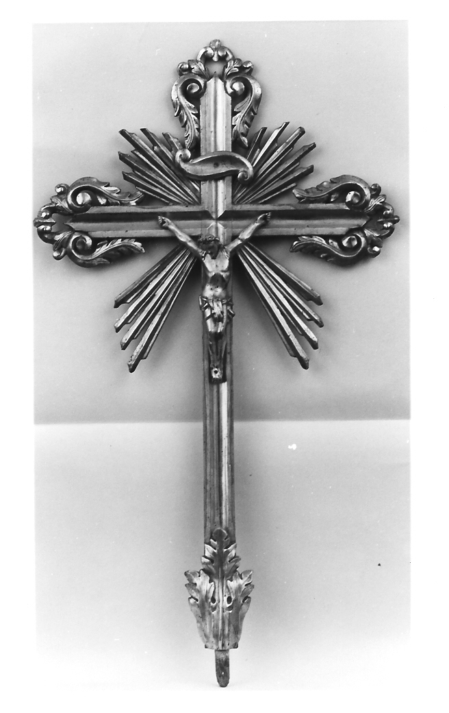 croce d'altare - bottega marchigiana (fine/inizio secc. XVIII/ XIX)