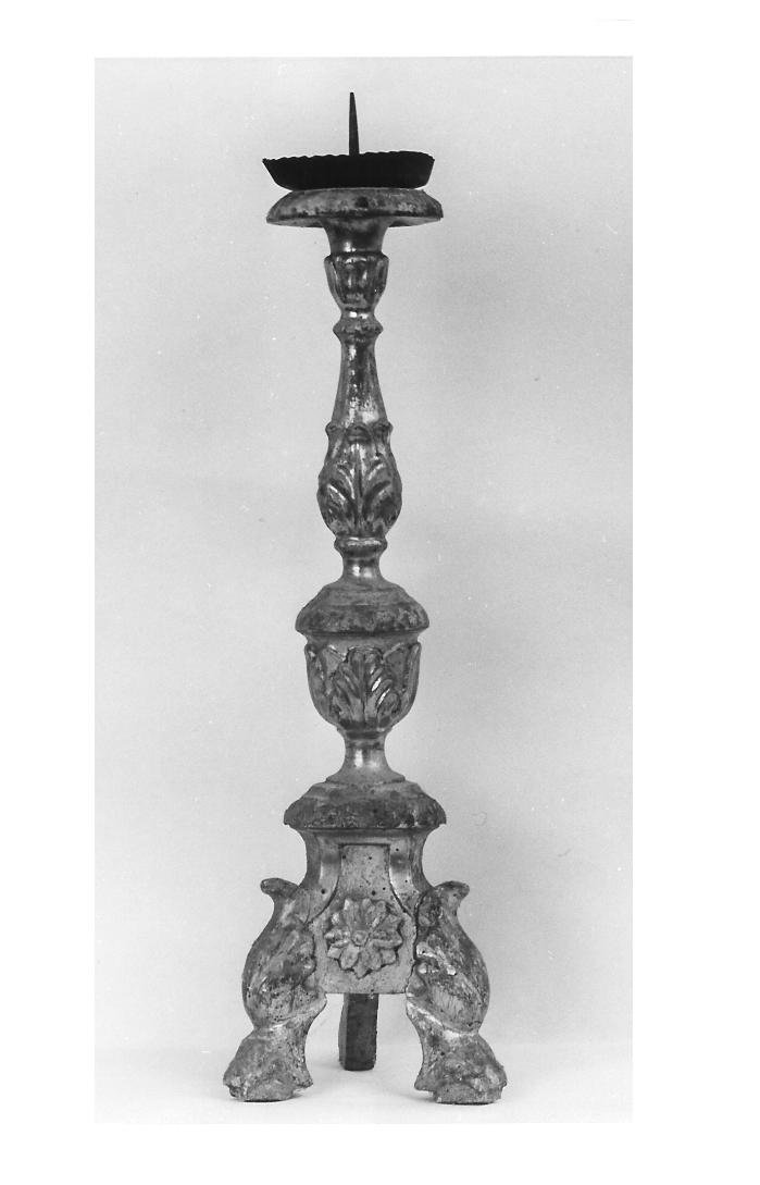 candeliere, serie - bottega marchigiana (seconda metà sec. XVIII)