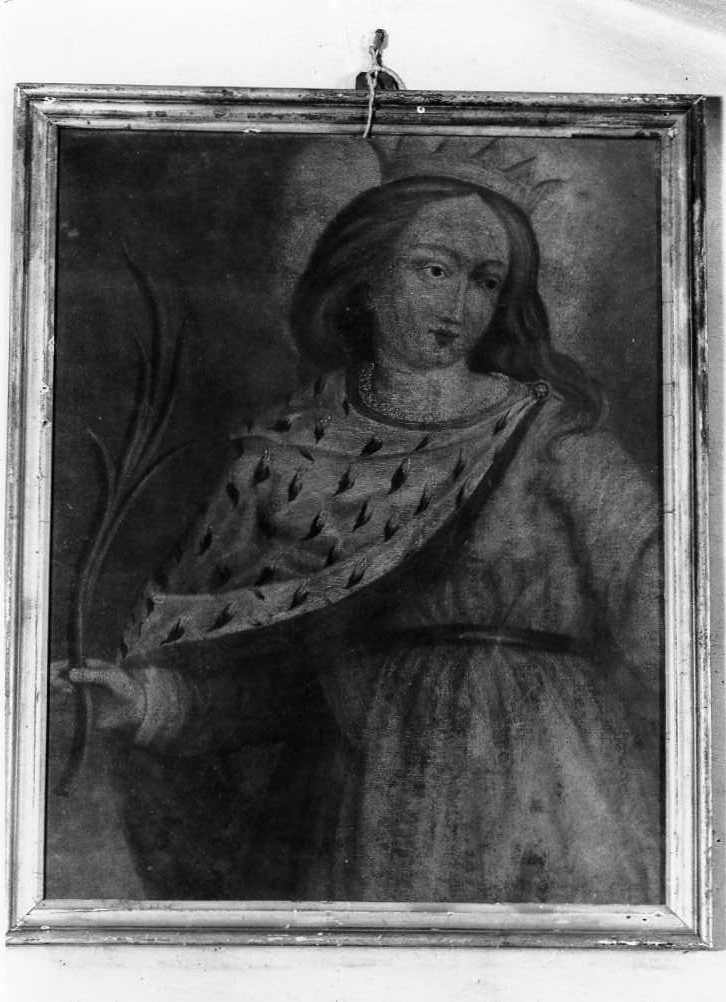 Santa Caterina d'Alessandria (dipinto, pendant) - ambito marchigiano (sec. XVIII)