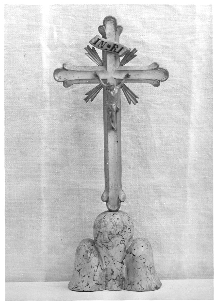 croce d'altare - bottega italiana (seconda metà sec. XIX)