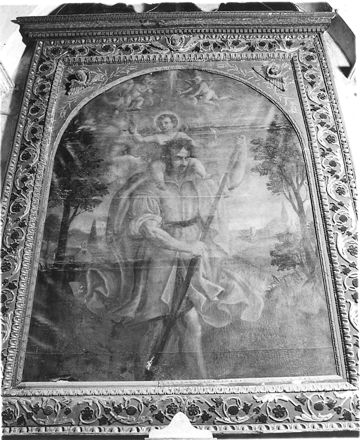 San Cristoforo (dipinto) - ambito emiliano (primo quarto sec. XVII)