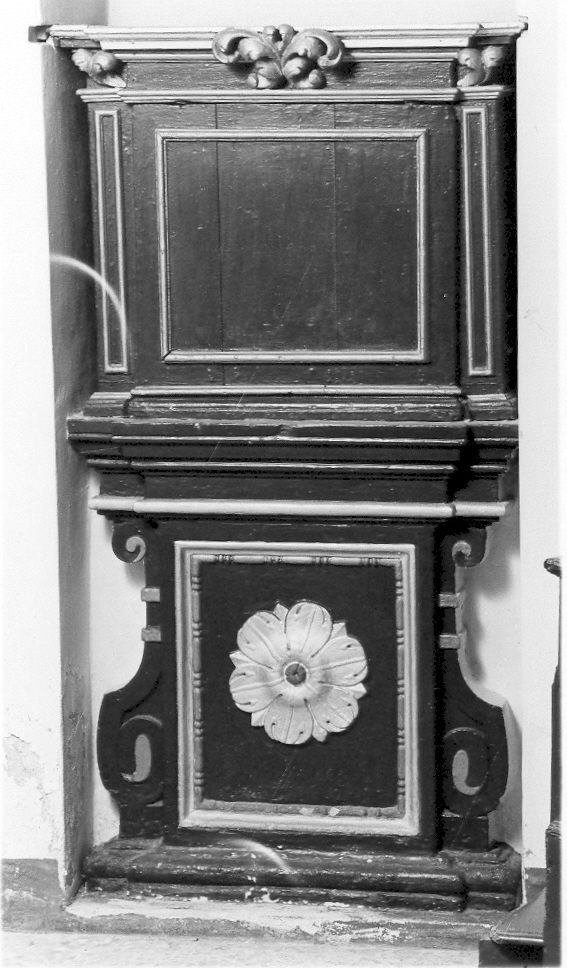 fonte battesimale - bottega marchigiana (sec. XVIII)