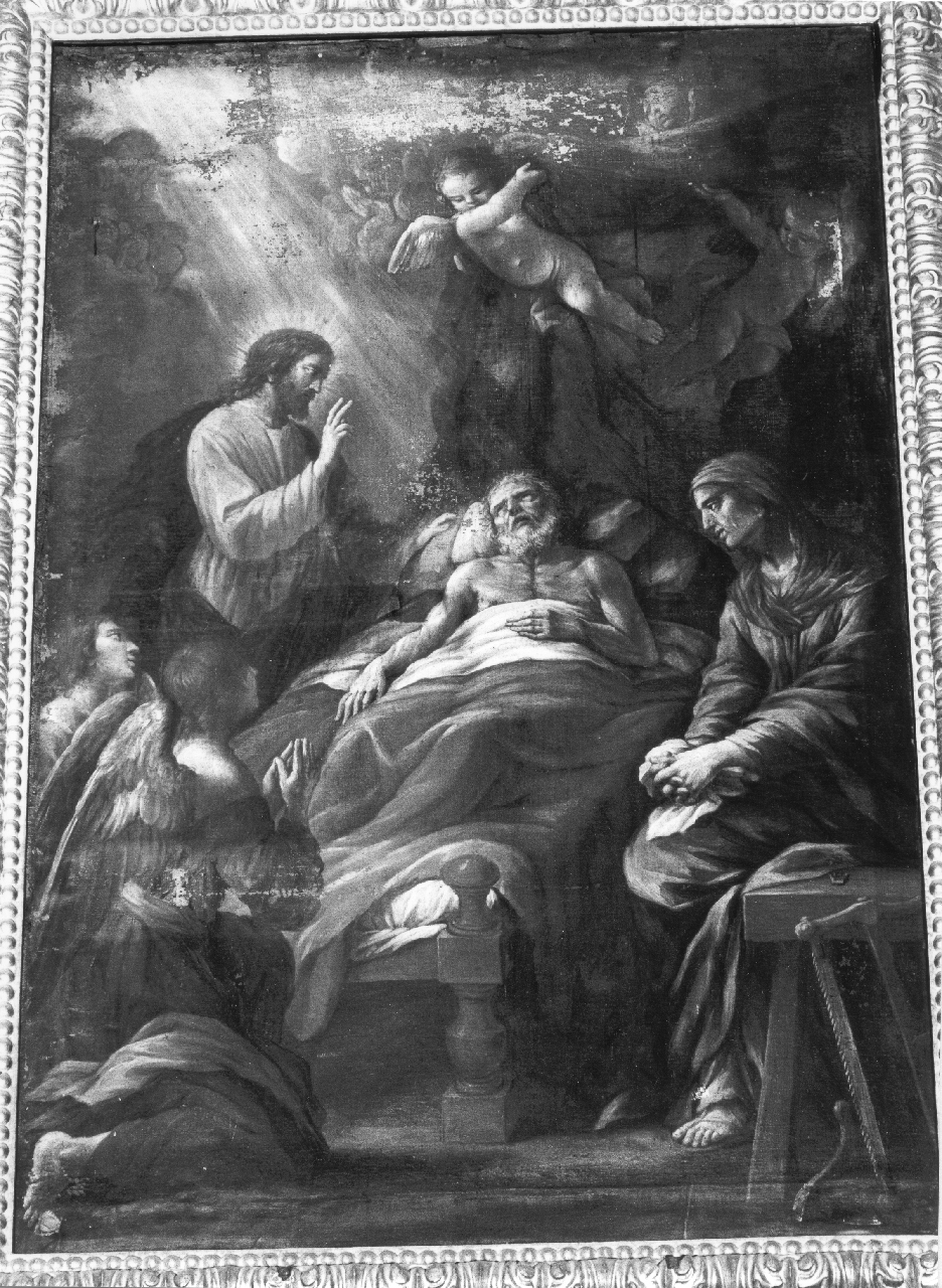 morte di San Giuseppe (dipinto) - ambito marchigiano (sec. XVII)