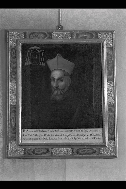 ritratto del cardinale Antonio II Barberini (dipinto) - ambito marchigiano (sec. XVIII)