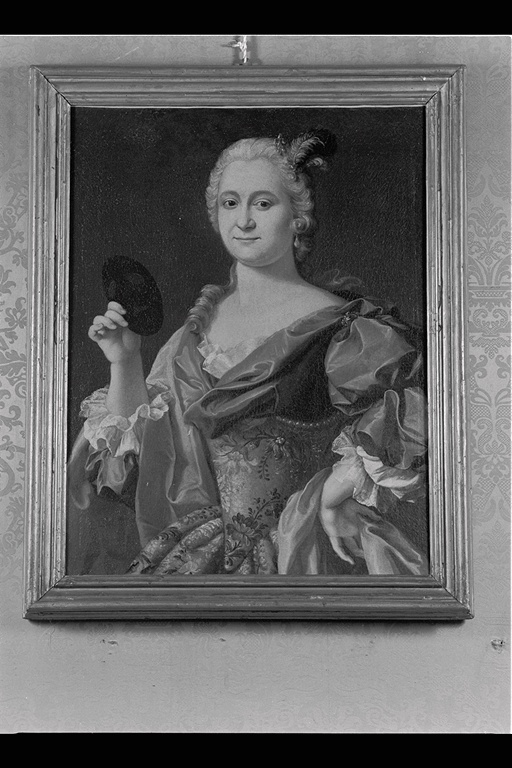 ritratto di donna (dipinto) di Ceccarini Sebastiano (attribuito) (seconda metà sec. XVIII)