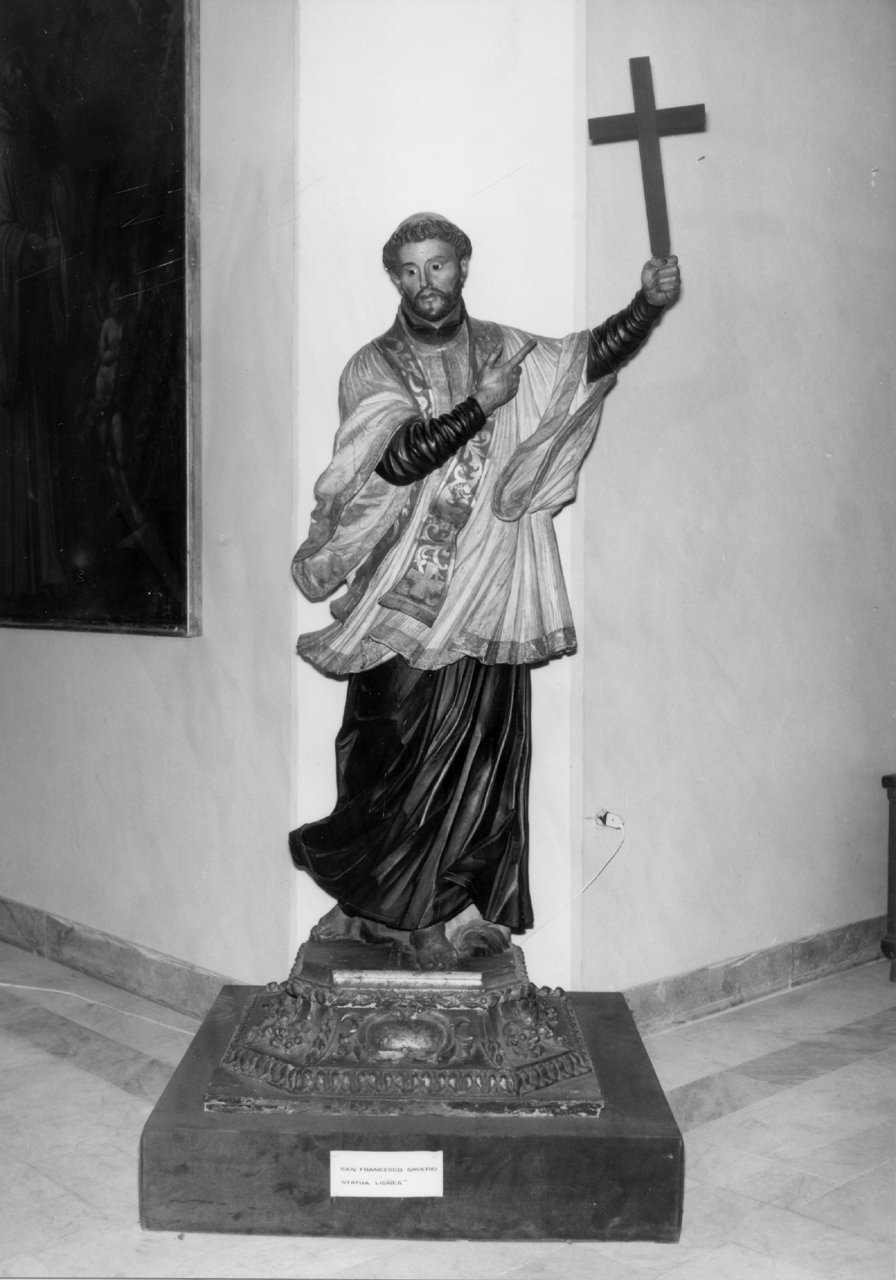 San Francesco Saverio (statua) - ambito marchigiano (sec. XVIII)