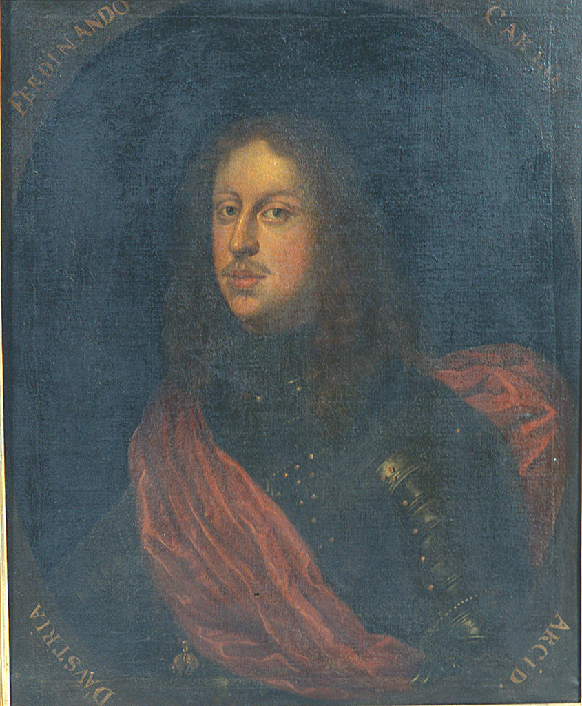 ritratto dell'arciduca d'Austria Ferdinando Carlo (dipinto) - ambito Italia centrale (sec. XIX)