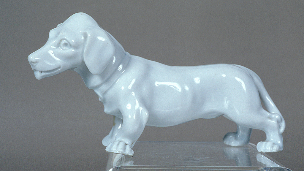 cane (statuetta) - manifattura italiana (sec. XIX)