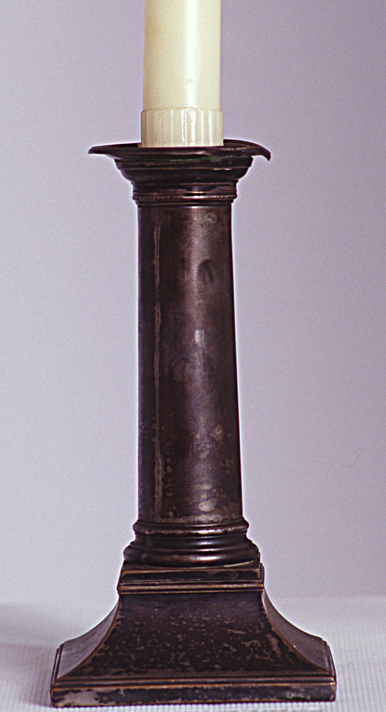 candeliere, serie - bottega italiana (primo quarto sec. XIX)