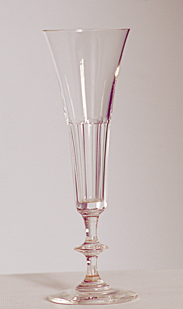 servizio di bicchieri a calice, serie - manifattura francese (ultimo quarto sec. XIX)