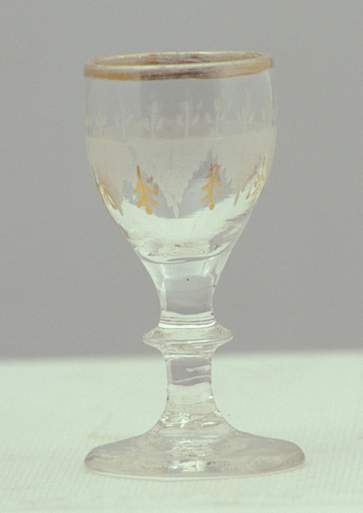 bicchierino, serie - bottega muranese (metà sec. XIX)
