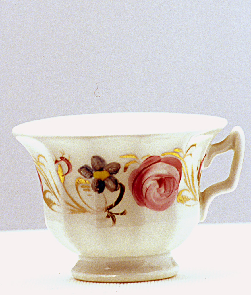 fiori (tazza, serie) - produzione italiana (sec. XIX)