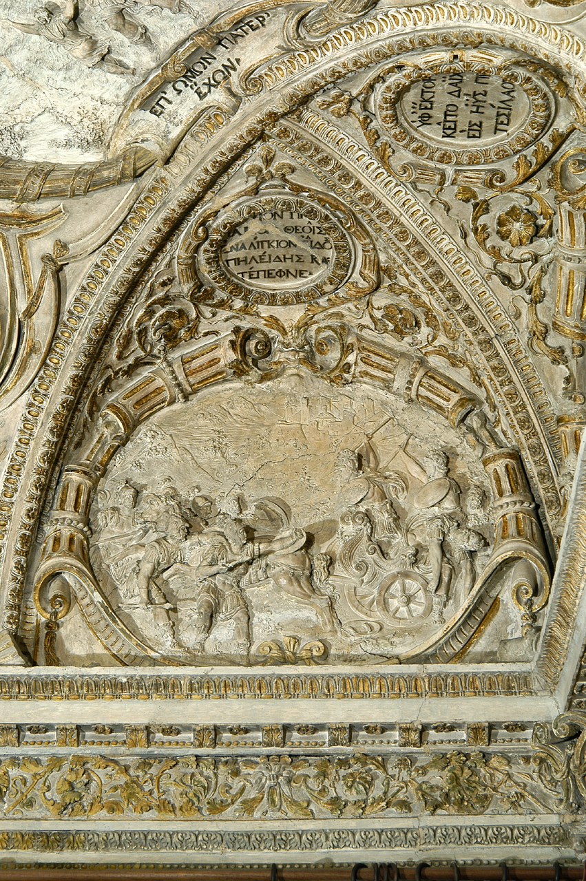 morte di Ettore (decorazione plastica) di Brandani Federico (sec. XVI)