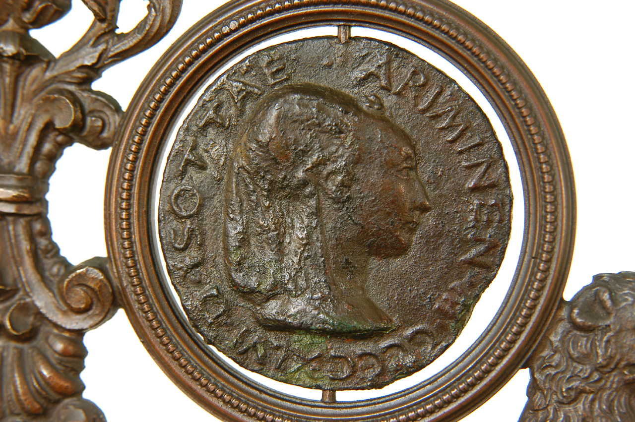 Isotta degli Atti (medaglia) - bottega Italia centrale (sec. XV)