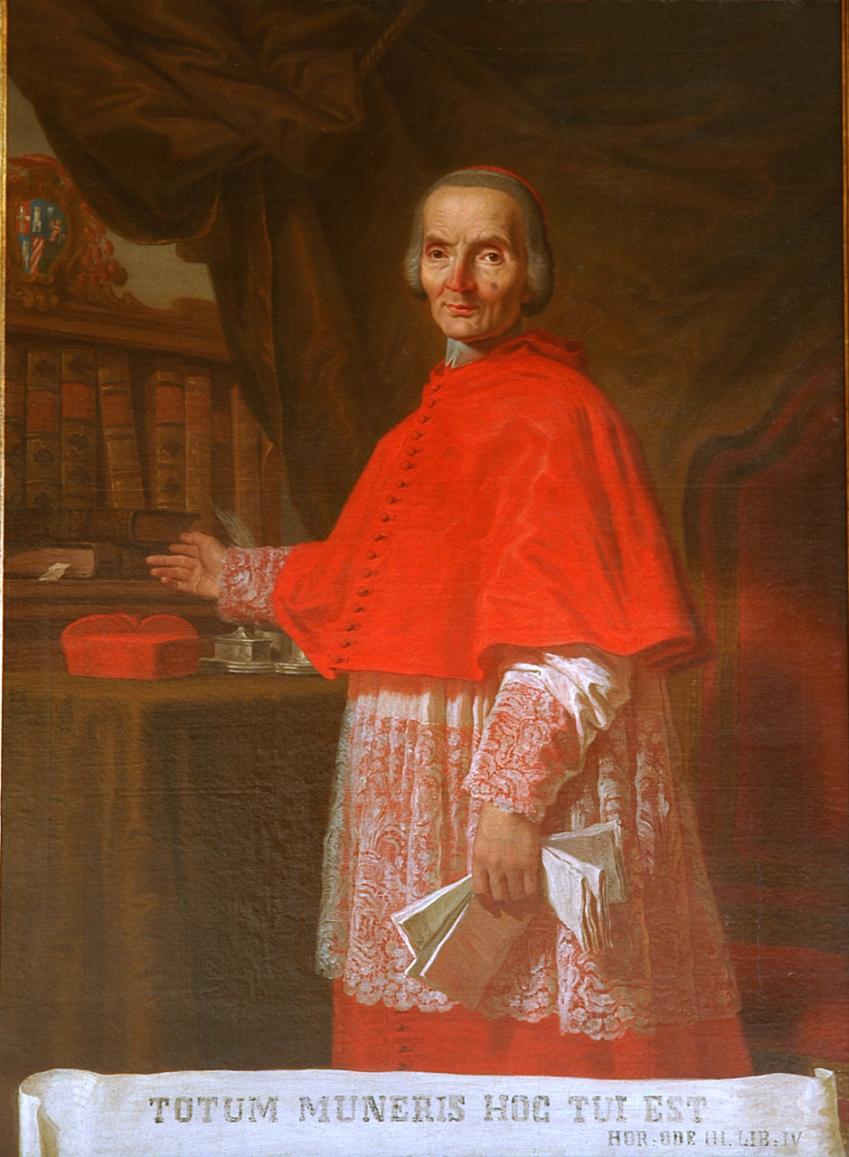 ritratto del Cardinale Nicola Antonelli (dipinto) di Corvi Domenico (sec. XVIII)