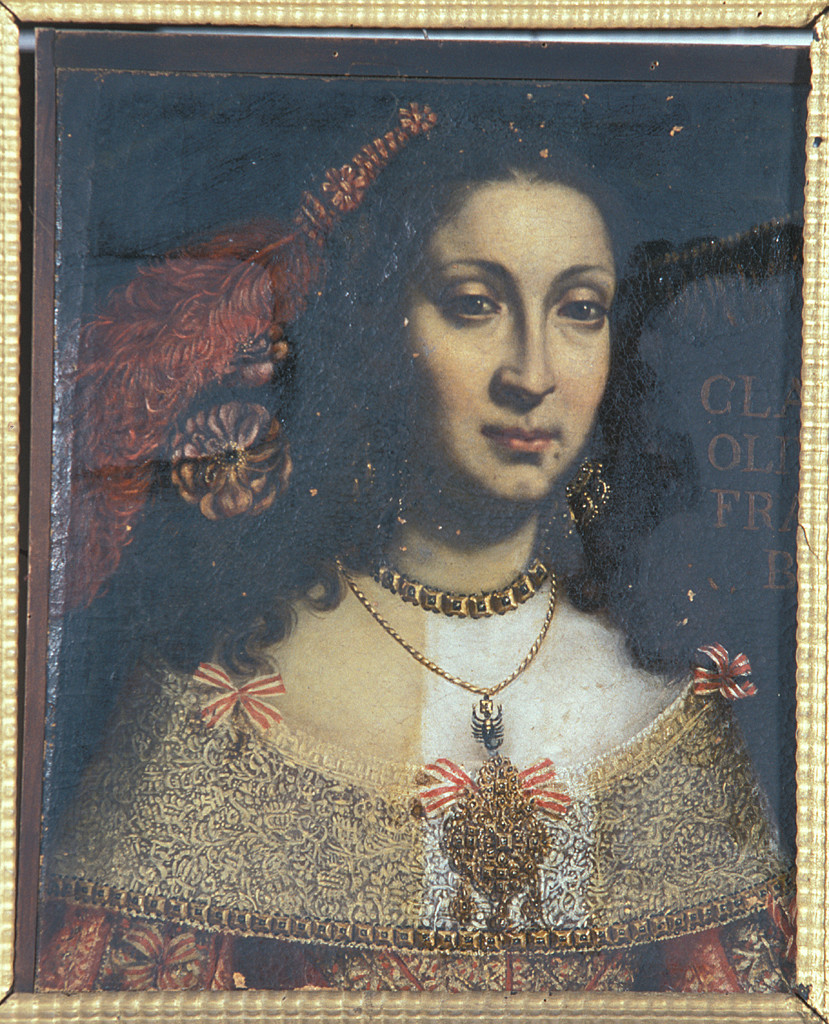 ritratto di Isabella Vespucci (dipinto) di Martinelli Giovanni (attribuito) (metà sec. XVII)