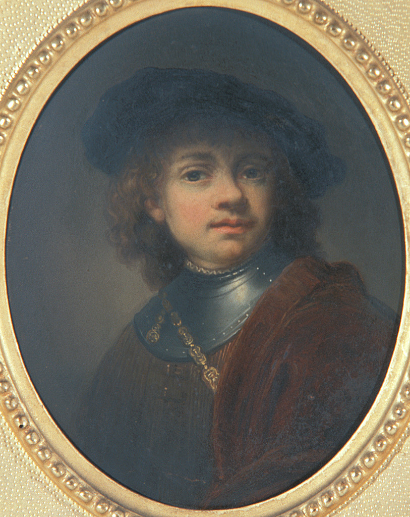ritratto di Rembrant (dipinto) - ambito Italia centrale (sec. XIX)