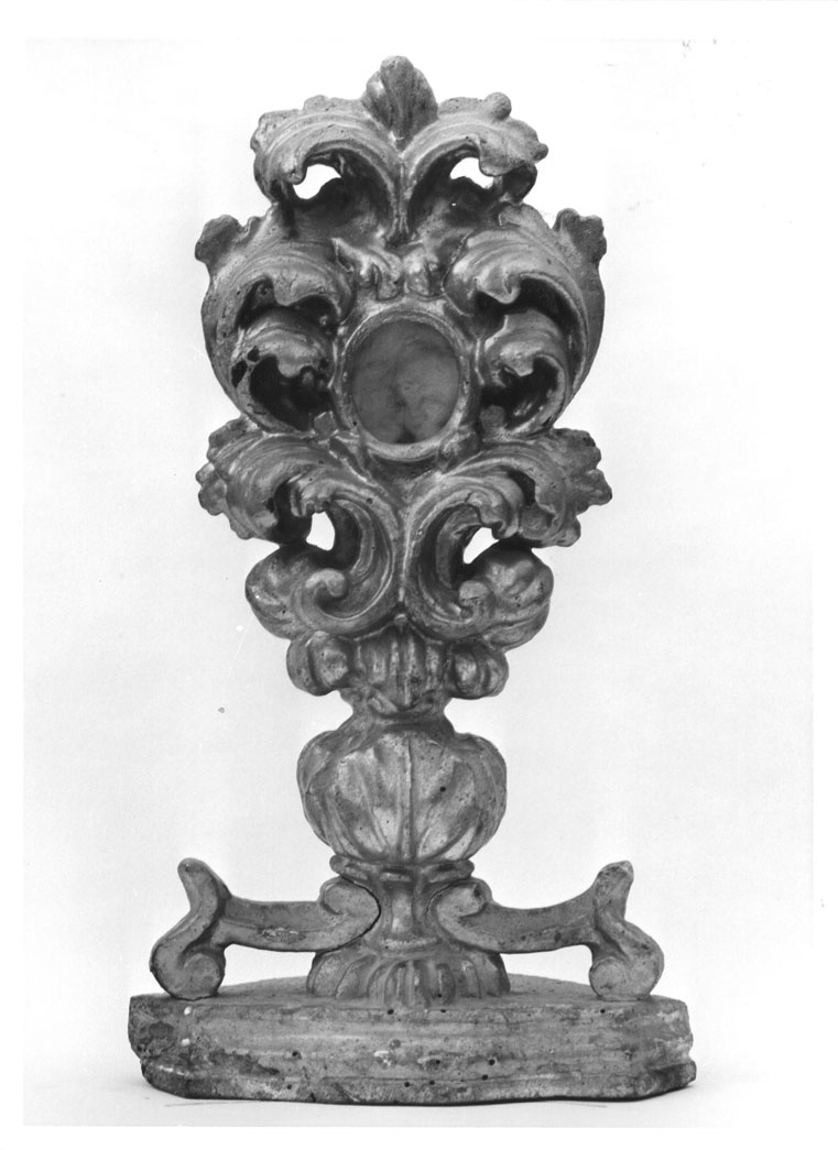 reliquiario - a ostensorio - bottega marchigiana (sec. XVII)