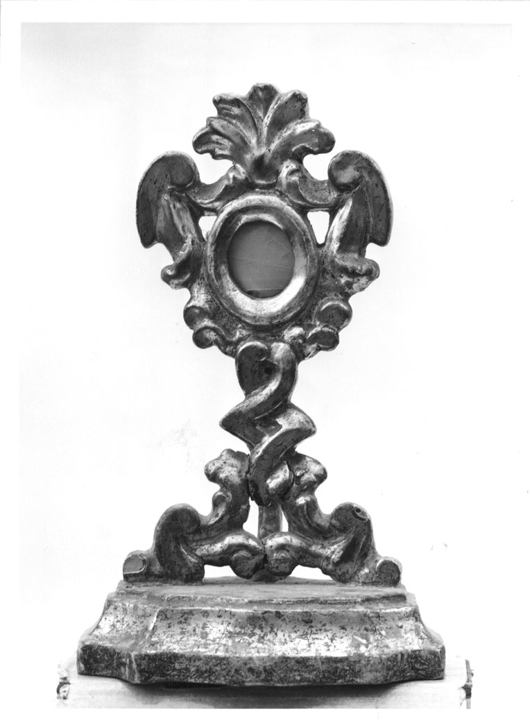 reliquiario - a ostensorio - bottega marchigiana (sec. XVIII)