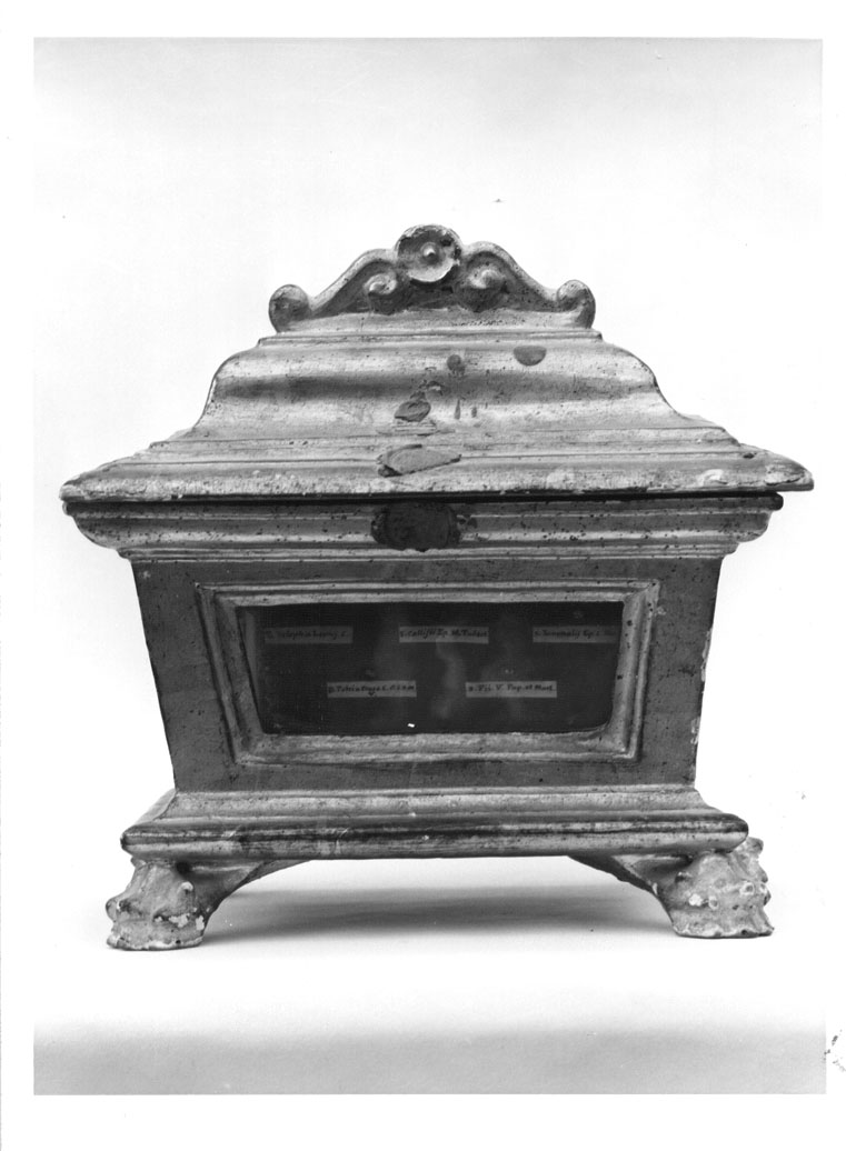 reliquiario - bottega marchigiana (sec. XVII)