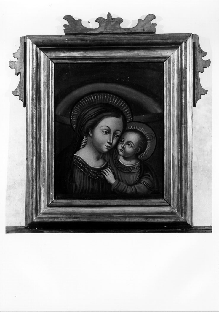 Madonna con Bambino (dipinto) - ambito marchigiano (sec. XIX)