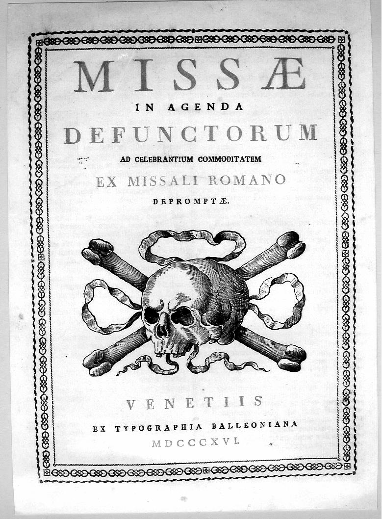 teschio (stampa) - ambito veneto (sec. XIX)