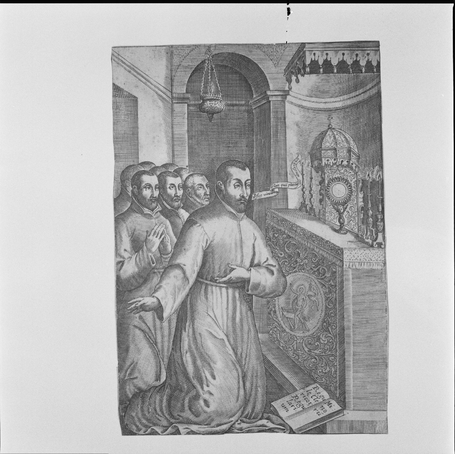 San Francesco Caracciolo (stampa) - ambito italiano (sec. XVII)