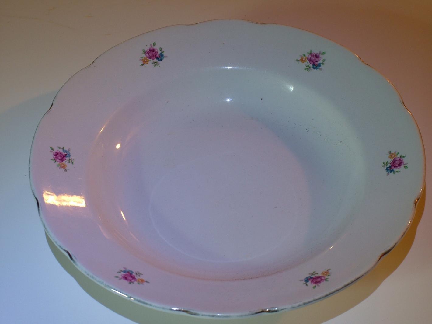 piatto fondo - bottega marchigiana (secc. XIX/ XX)