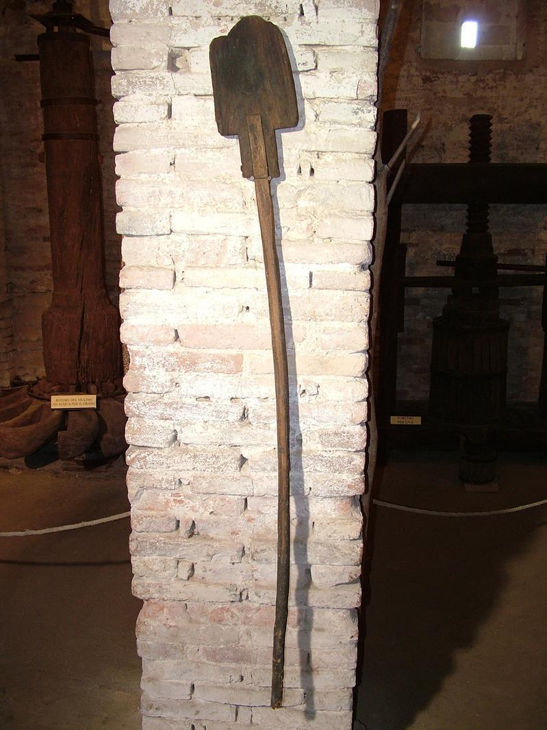 pala da forno - bottega marchigiana (secc. XIX/ XX)