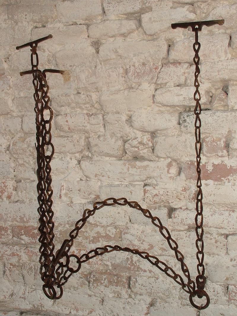 catena da mangiatoia - bottega marchigiana (secc. XIX/ XX)