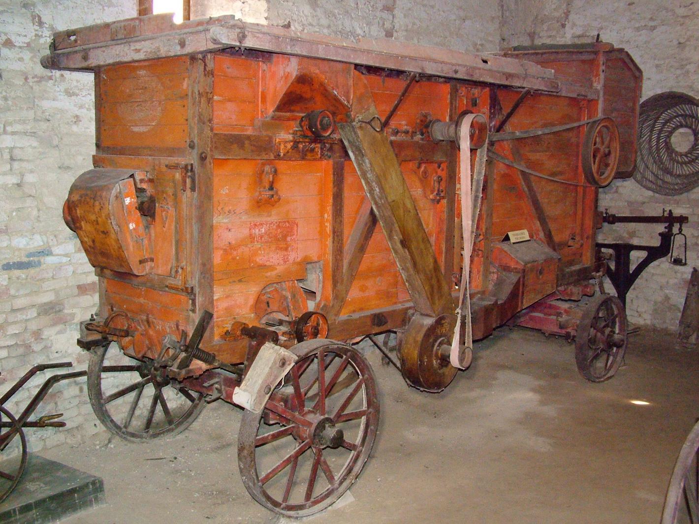 trebbiatrice - bottega marchigiana (secc. XIX/ XX)