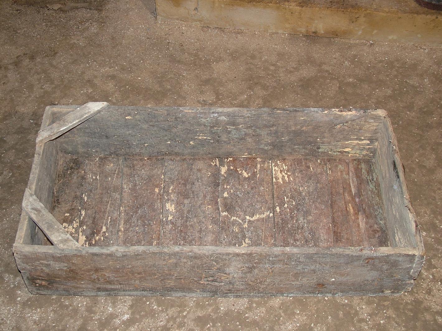 cassetta per uva - bottega marchigiana (secc. XIX/ XX)