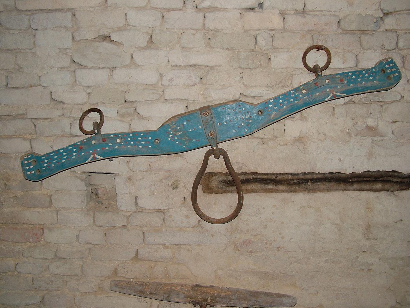 giogo singolo - bottega marchigiana (secc. XIX/ XX)