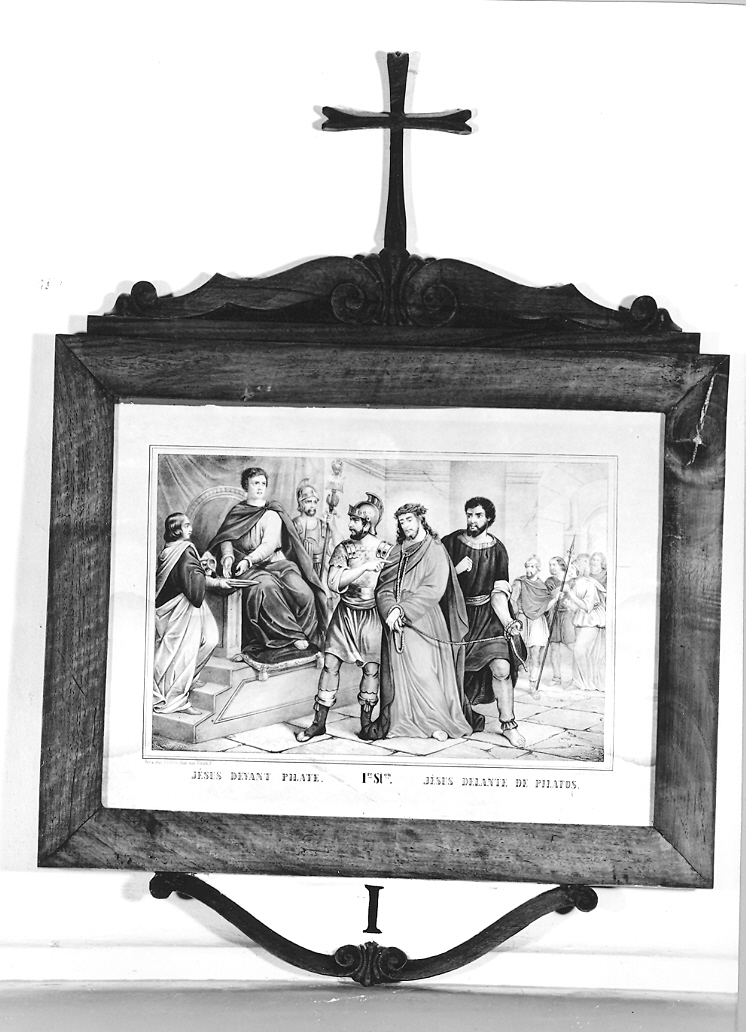 stazioni della via crucis (stampa, serie) - ambito francese (ultimo quarto sec. XIX)