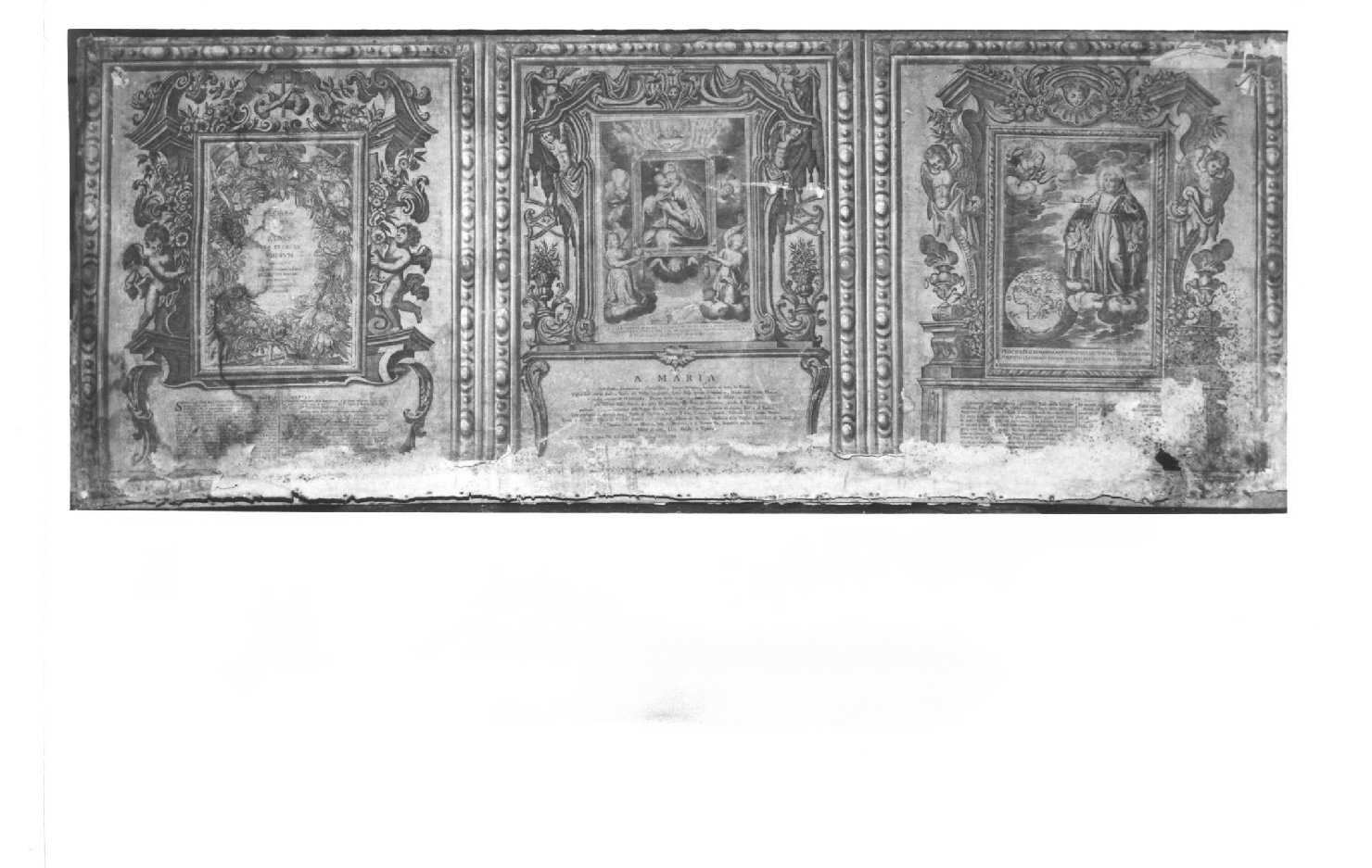 Flores Seraphici (stampa) di Loeffler Johann Heinrich, Schott Johannes (sec. XVIII)