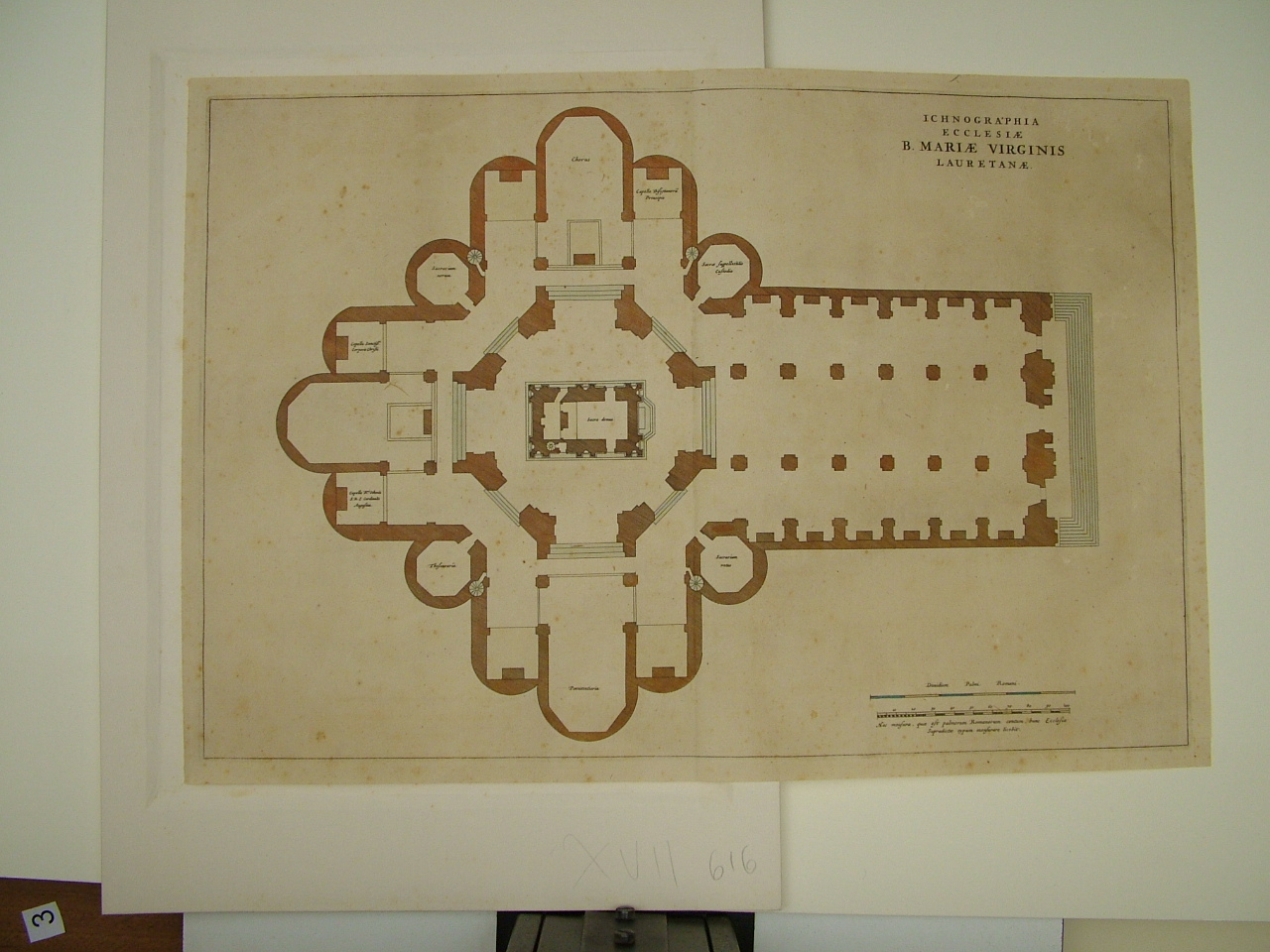 architettura (stampa, elemento d'insieme) - ambito Italia centrale (sec. XVII)