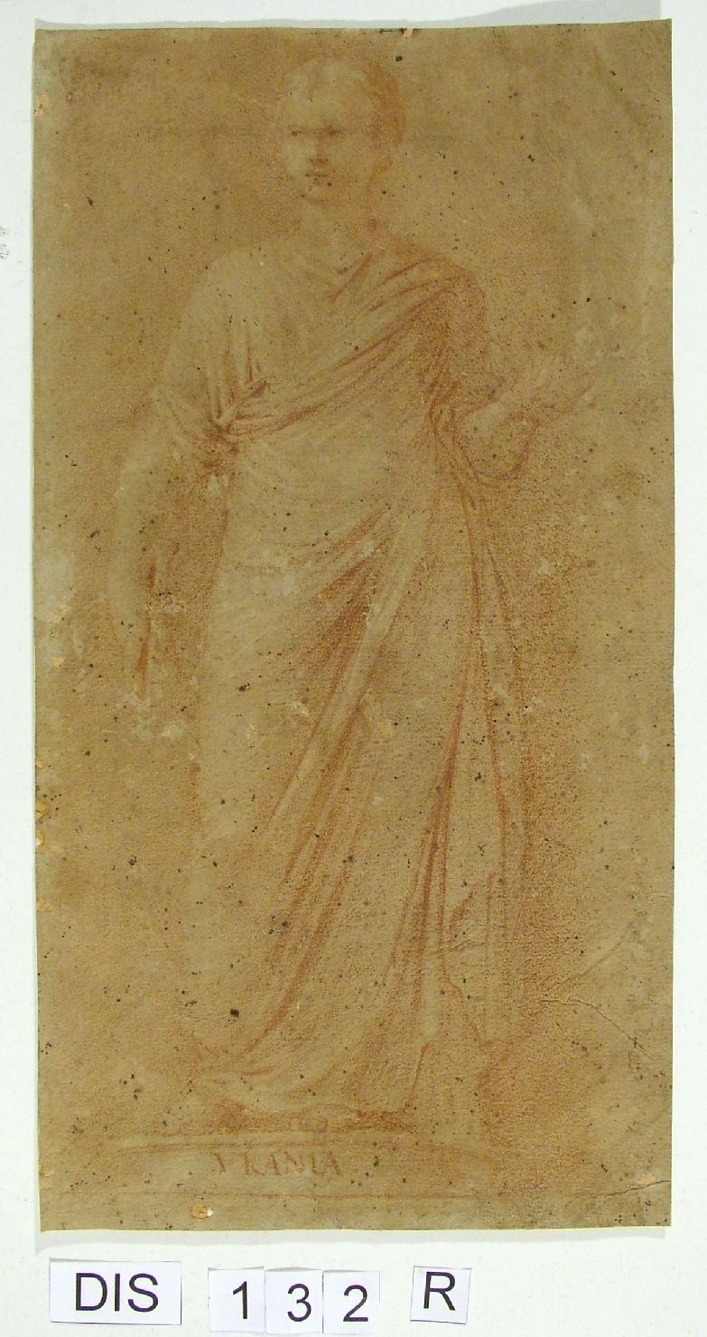 Urania (disegno) di Franco Giovanni Battista (attribuito) (sec. XVI)