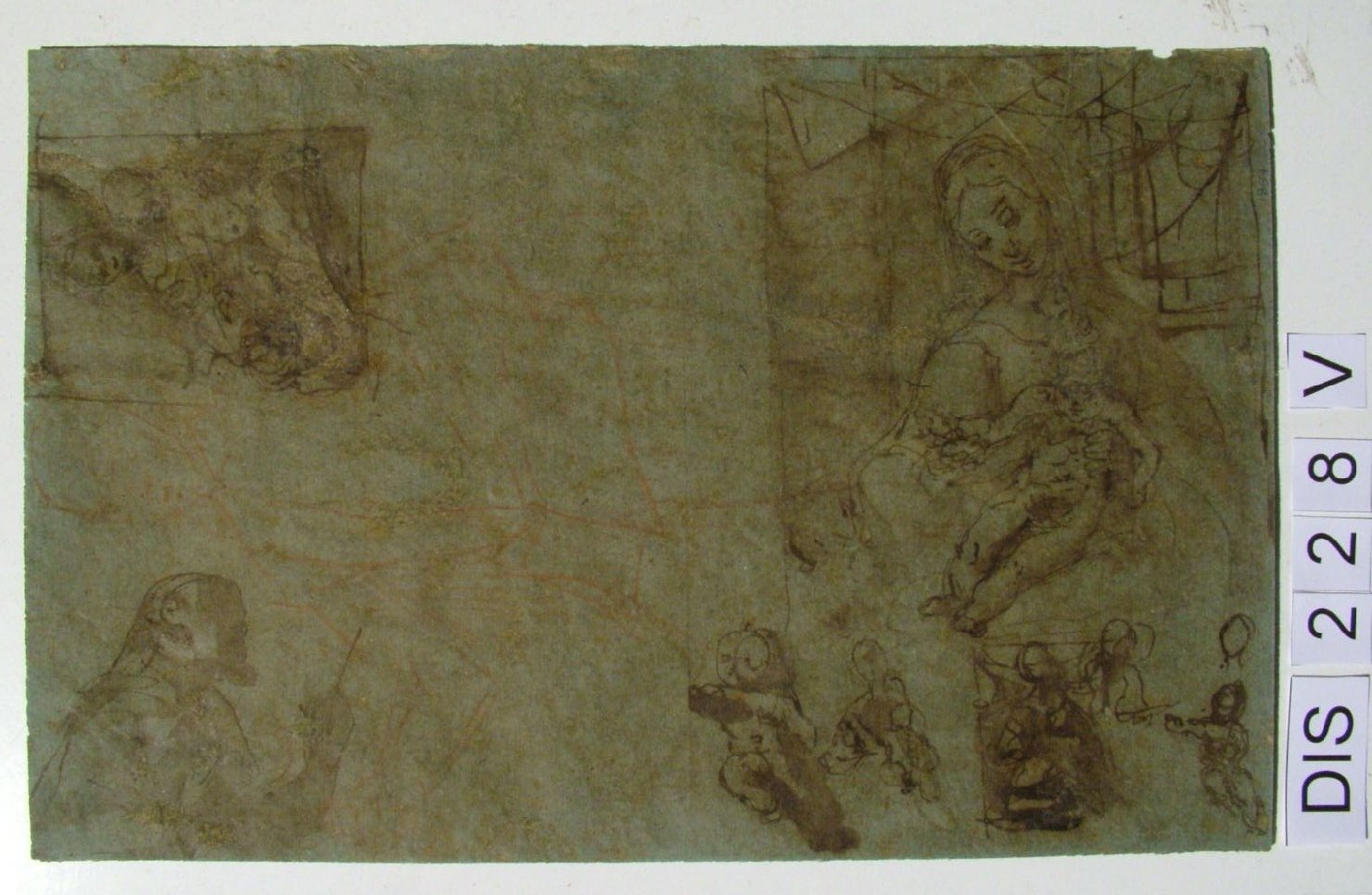 figure (disegno) di Barocci Federico (attribuito) (secc. XVI/ XVII)
