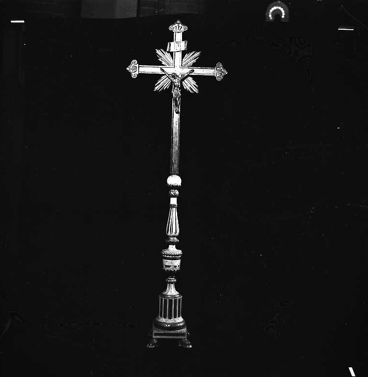 croce d'altare - bottega marchigiana (seconda metà sec. XVIII)