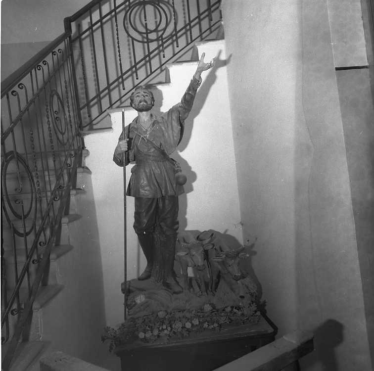 Sant'Isidoro Agricola (statua) - bottega marchigiana (prima metà sec. XX)