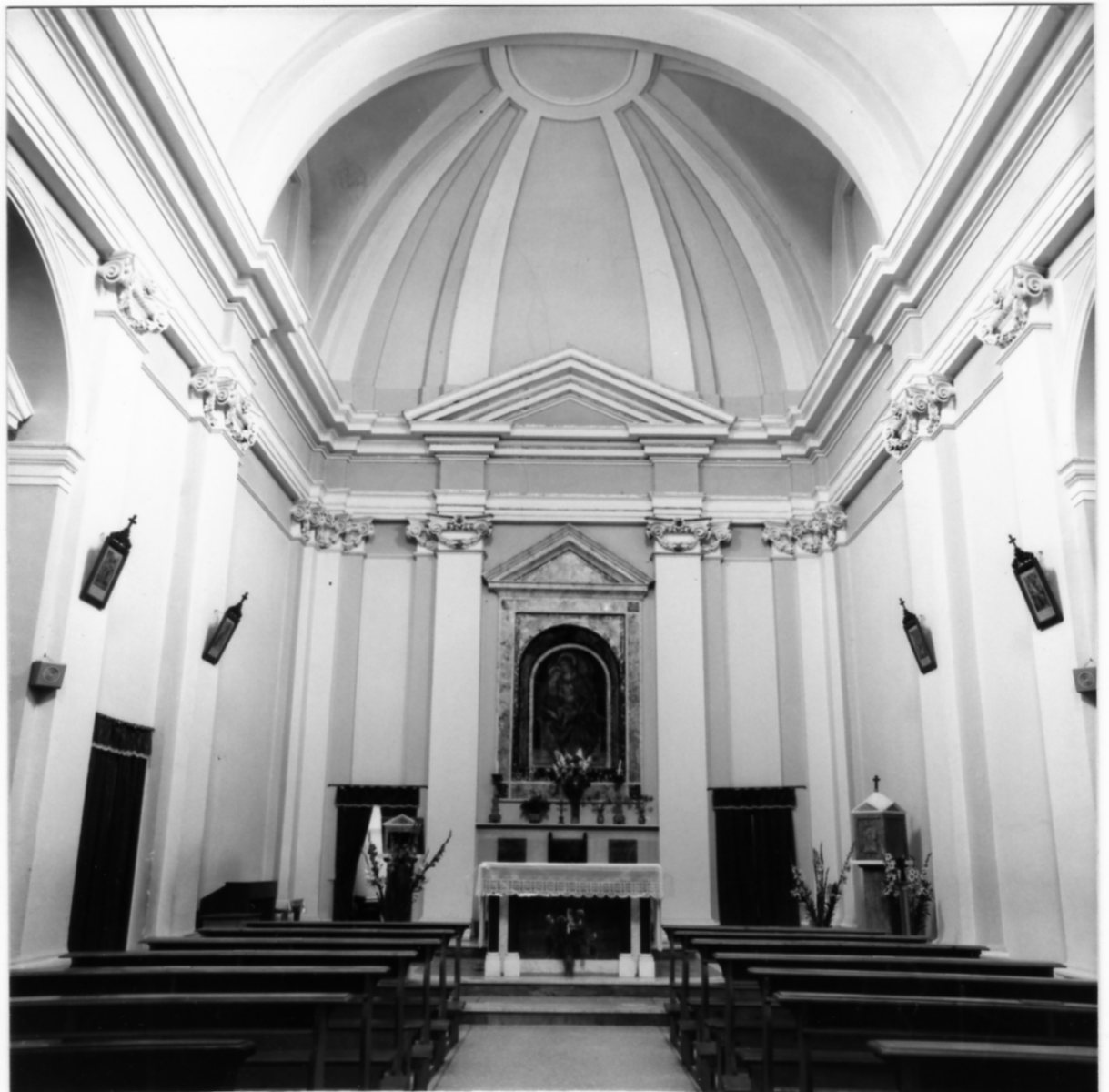 altare maggiore - bottega marchigiana (seconda metà sec. XVIII)