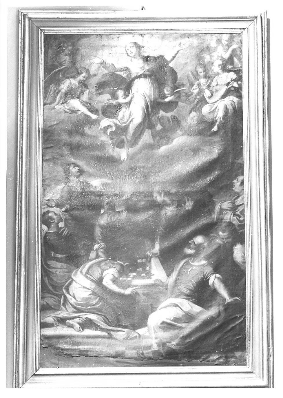 Madonna Assunta (dipinto) di Ridolfi Claudio (sec. XVII)