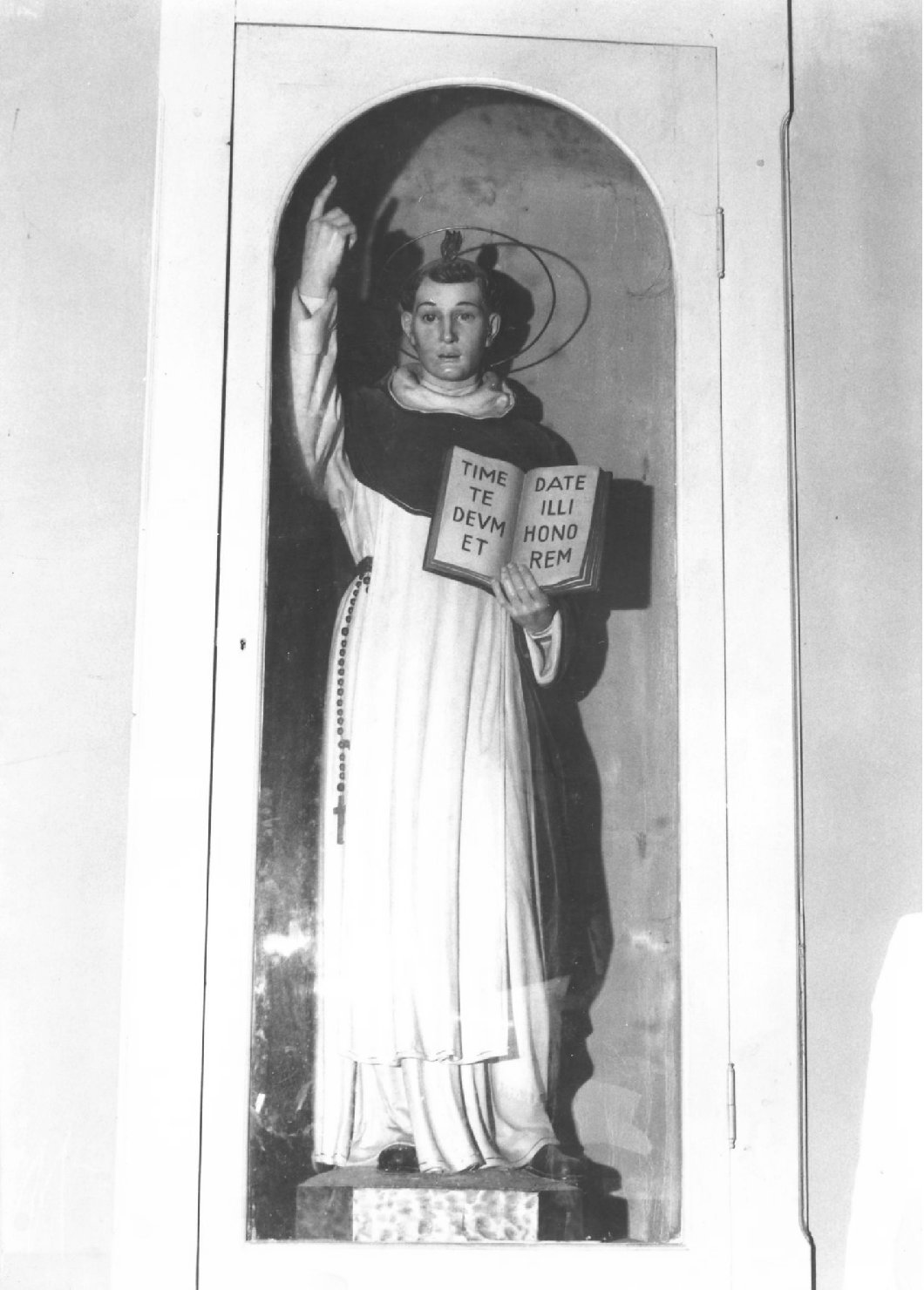 San Vincenzo Ferrer (statua) - ambito marchigiano (prima metà sec. XX)